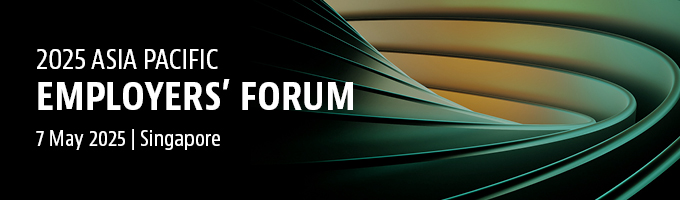2025 Asia Pacific Employers' Forum banner