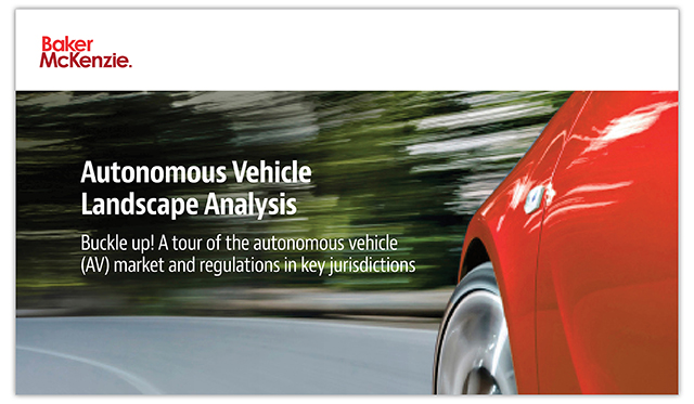 Autonomous Vehicle Landscape Analysis report cover