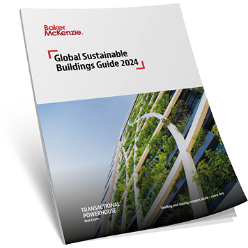 Global Sustainable Buildings Guide Brochure front cover