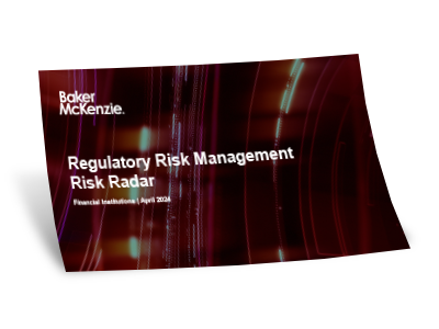 Regulatory Risk Management Report
